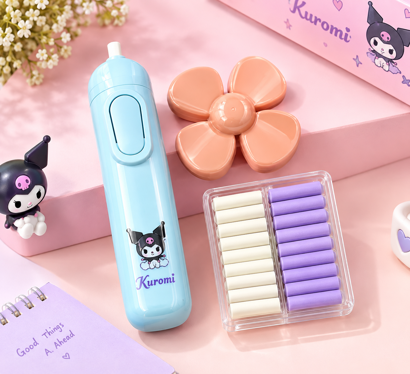 Kuromi Electric Eraser
