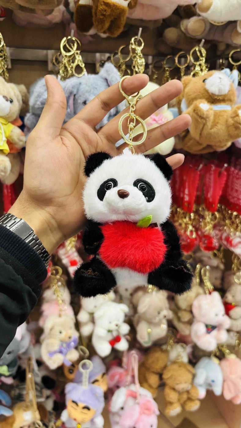 Panda Plushy Keychain